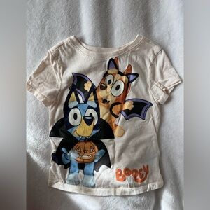 Kids Bluey Halloween Graphic T-Shirt